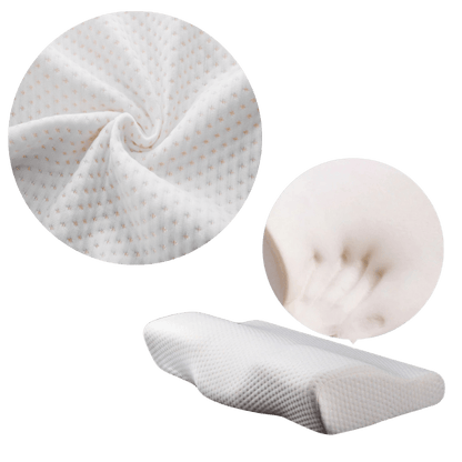Ergonomisches Memory-Schaum-Kissen für optimalen Nackenkomfort