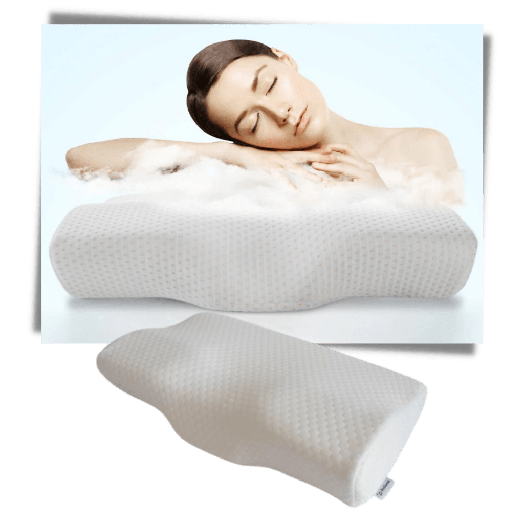 Ergonomisches Memory-Schaum-Kissen für optimalen Nackenkomfort