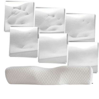 Ergonomisches Memory-Schaum-Kissen für optimalen Nackenkomfort