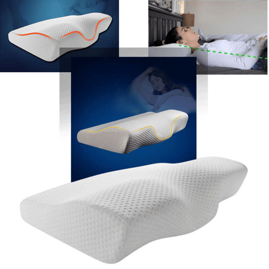 Ergonomisches Memory-Schaum-Kissen für optimalen Nackenkomfort