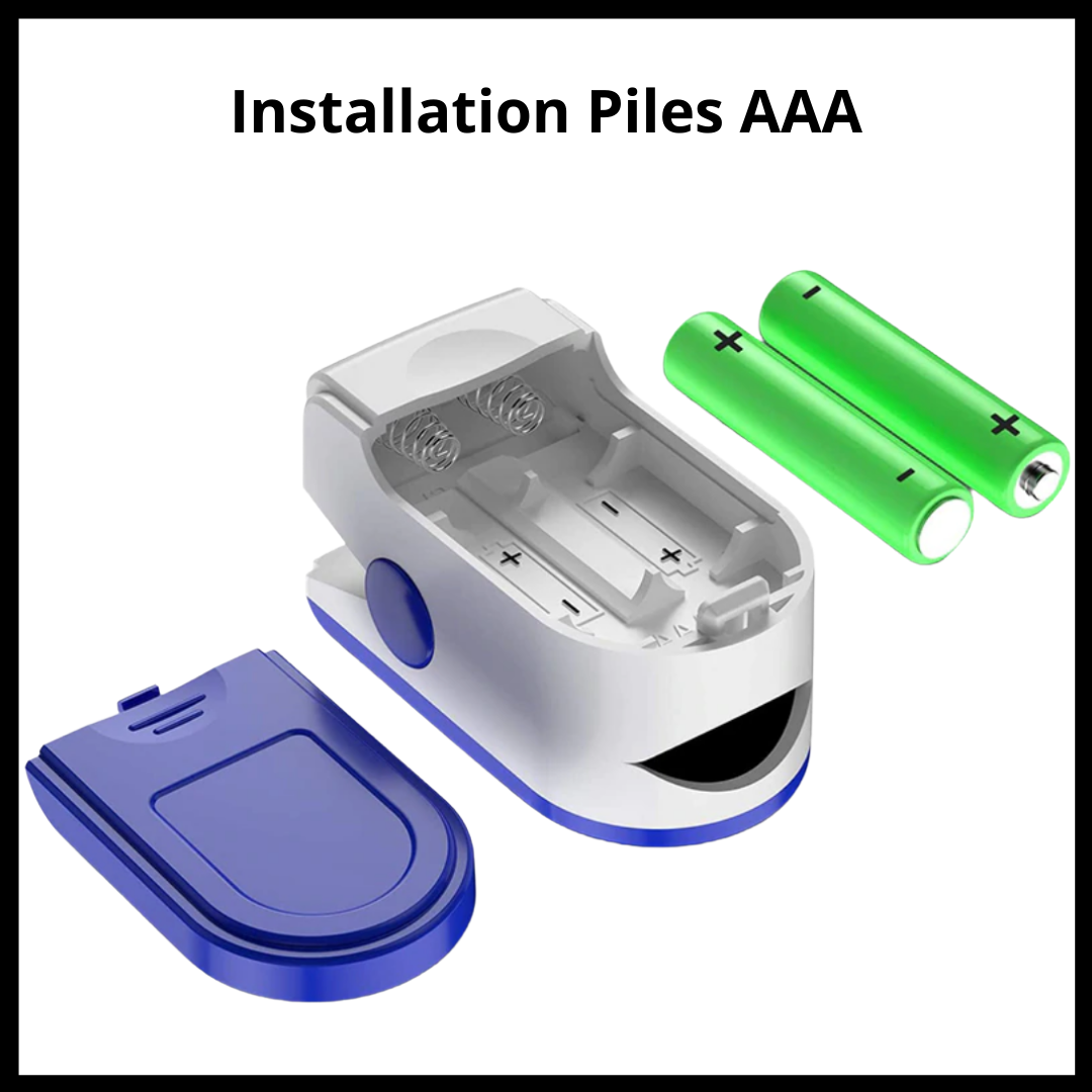 Digitaler Fingermoximeter - Tägliche Gesundheitsüberwachung