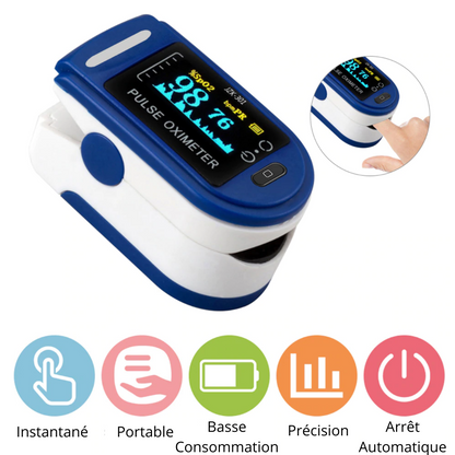 Digitaler Fingermoximeter - Tägliche Gesundheitsüberwachung