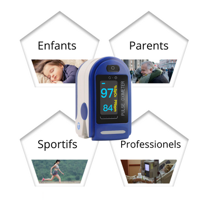 Digitaler Fingermoximeter - Tägliche Gesundheitsüberwachung