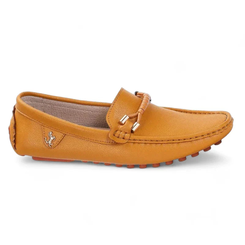 Eleganter flacher Damenmokassin mit orthopädischem Komfort