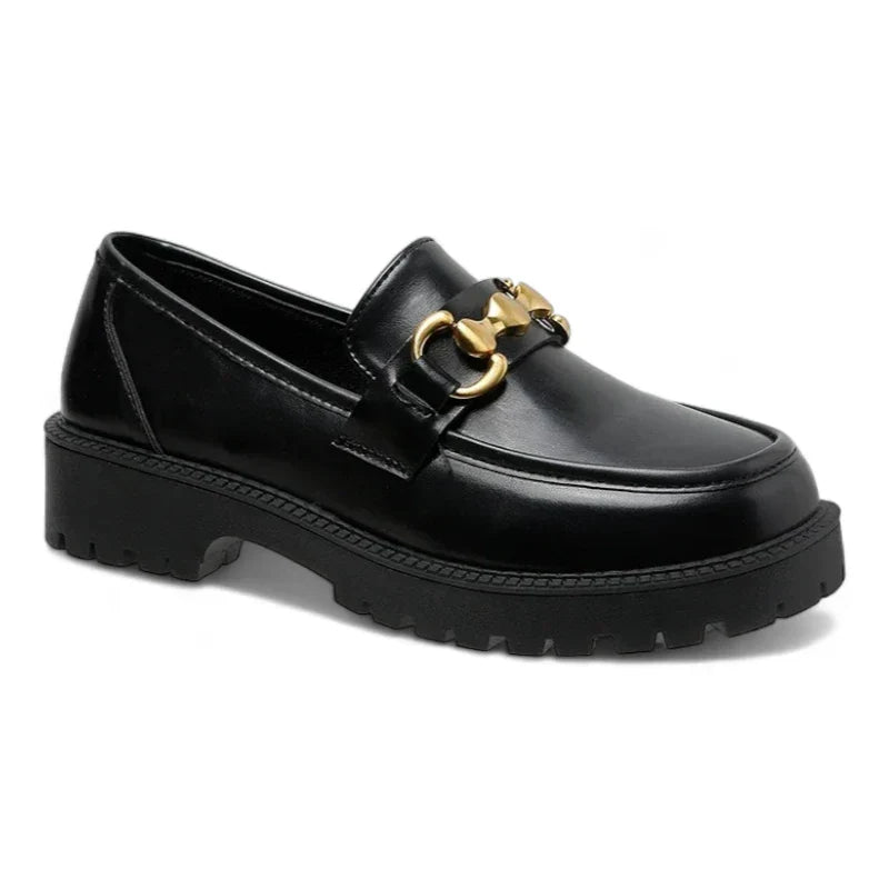 elegante orthopädische Horsebit-Mokassins für Damen