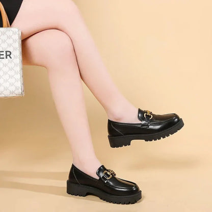 elegante orthopädische Horsebit-Mokassins für Damen