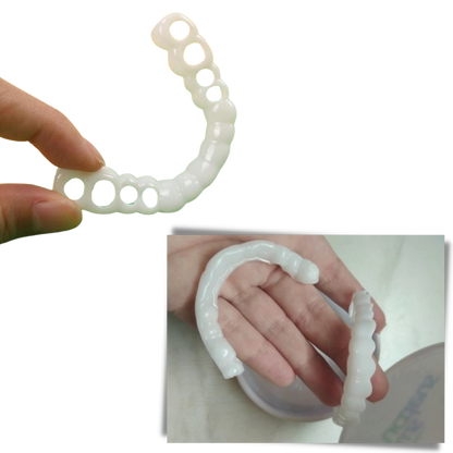 Perfektes Lächeln in Sekundenschnelle: Wiederverwendbarer, Schmerzfreier Zahnschutz