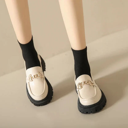 Orthopädischer Mokassin für Damen mit Wedges aus Horsebit-Leder