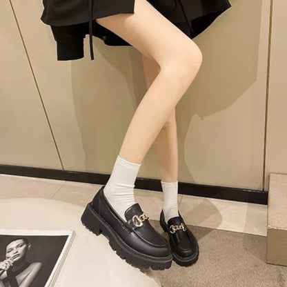 Orthopädischer Horsebit-Mokassin für Damen in Schwarz