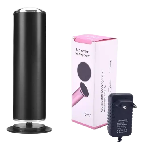 Ergonomischer elektrischer Fußfeile für samtweiche Füße