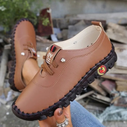 Denko Orthopädische Damen-Schnürschuhe aus Leder