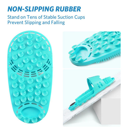 Innovative Silikon-Fußbürsten-Slipper – Peeling, Massage und Reinigung für ein erfrischendes Badeerlebnis