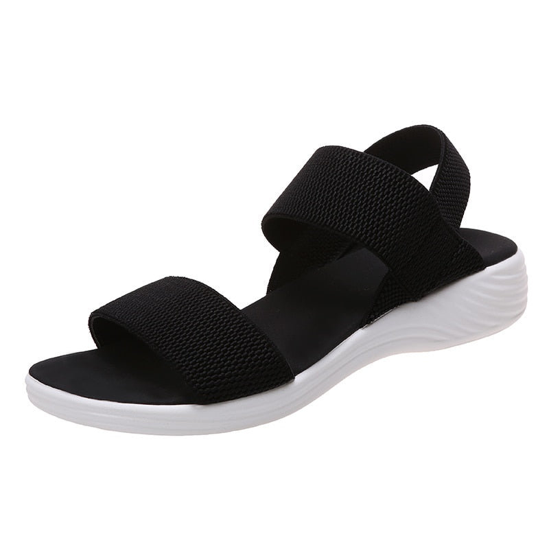 Orthopädische Sandalen für Damen, bequem mit Keilabsatz – Kallyo