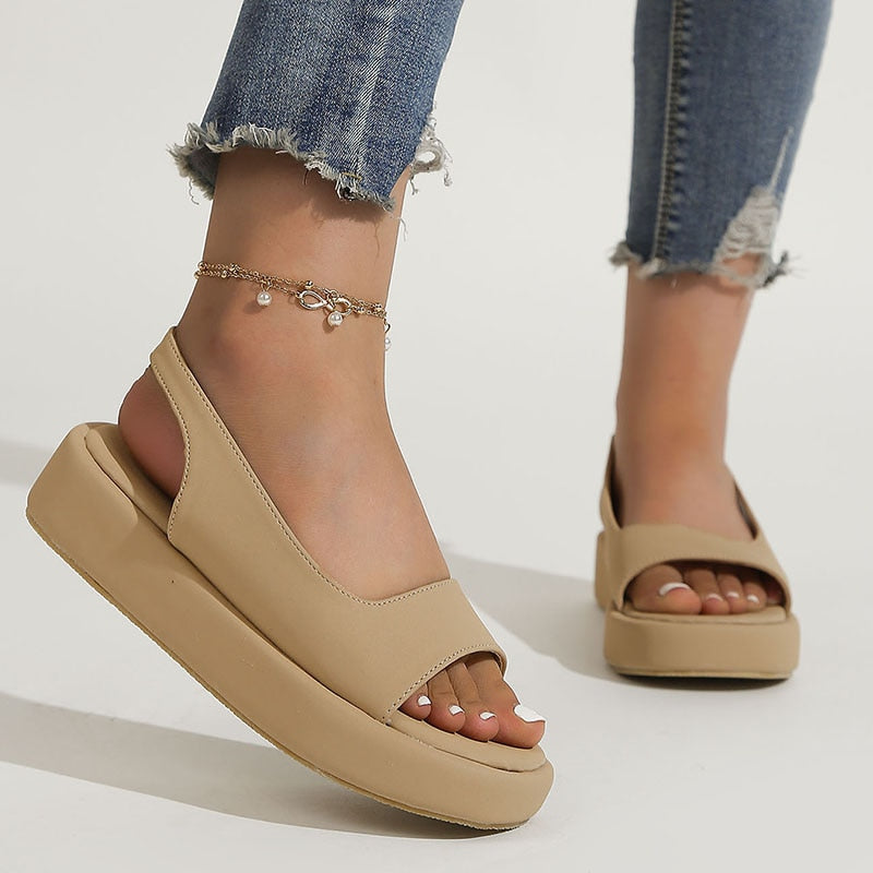 Damen-Freizeitsandalen mit Riemen hinten – Arkiss