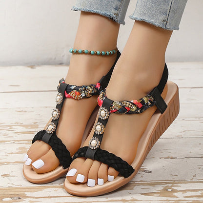 Damen Slip-On Keilsandalen für ultimativen Komfort – Modell Clara