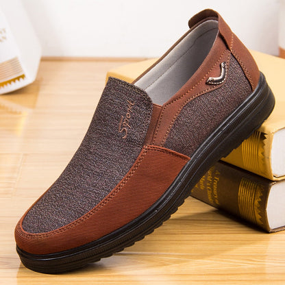 Stilvolle Klassik: Herren-Canvas-Loafer von Moxy