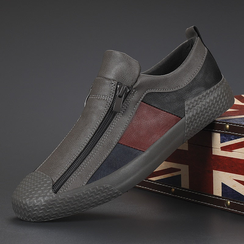 Handgefertigte Freizeitschuhe aus Leder für Herren – Piko