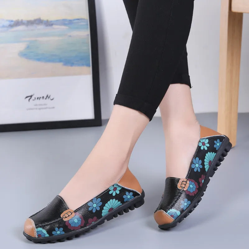 Elegante orthopädische Damenschuhe - Flats Elia für Komfort und Stil