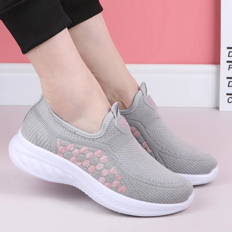 Orthopädische Schuhe aus atmungsaktivem Mesh für Damen Opéry