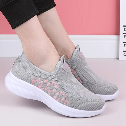 Orthopädische Schuhe aus atmungsaktivem Mesh für Damen Opéry