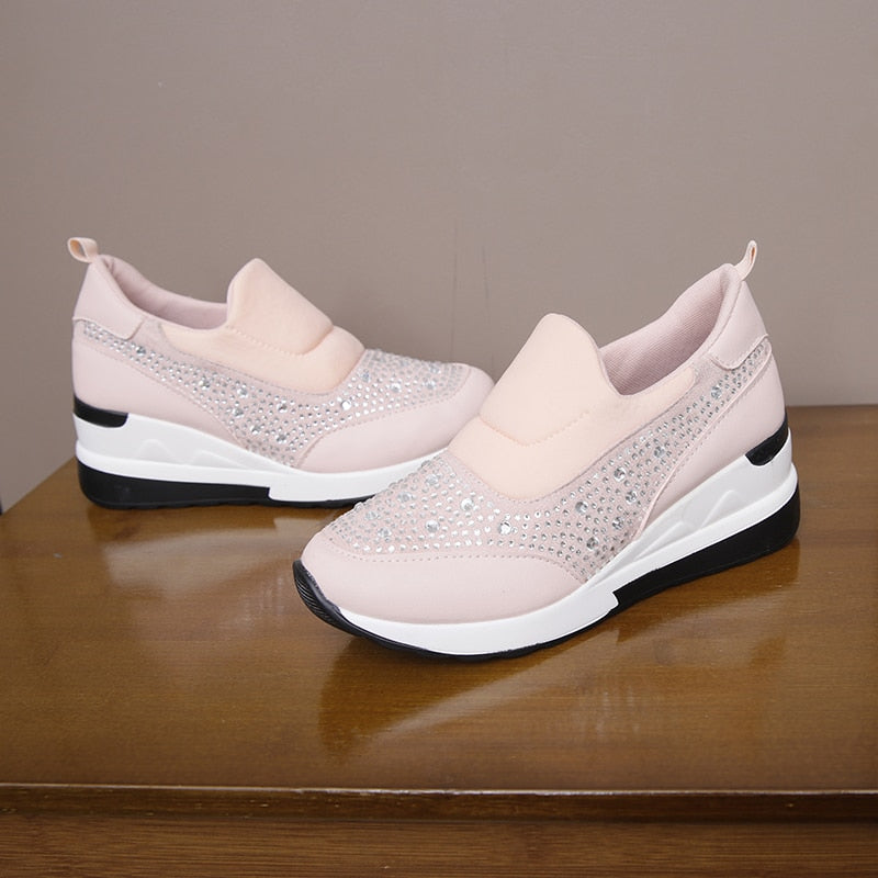 Orthopädische Freizeitschuhe mit Absatz für Damen – Ziset