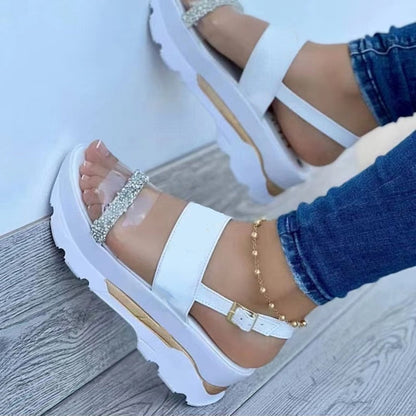 Damen-Sandalen mit dicker Sohle – Bulb