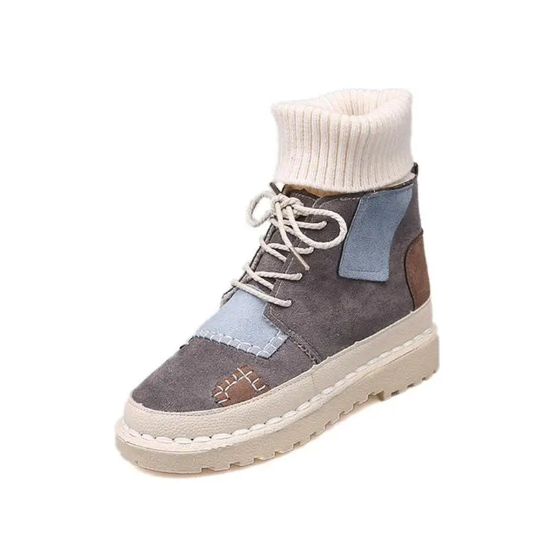 Eleganter orthopädischer Plateau-Sneaker für Damen