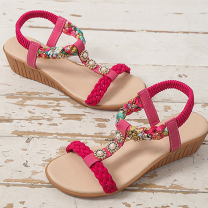 Damen Slip-On Keilsandalen für ultimativen Komfort – Modell Clara