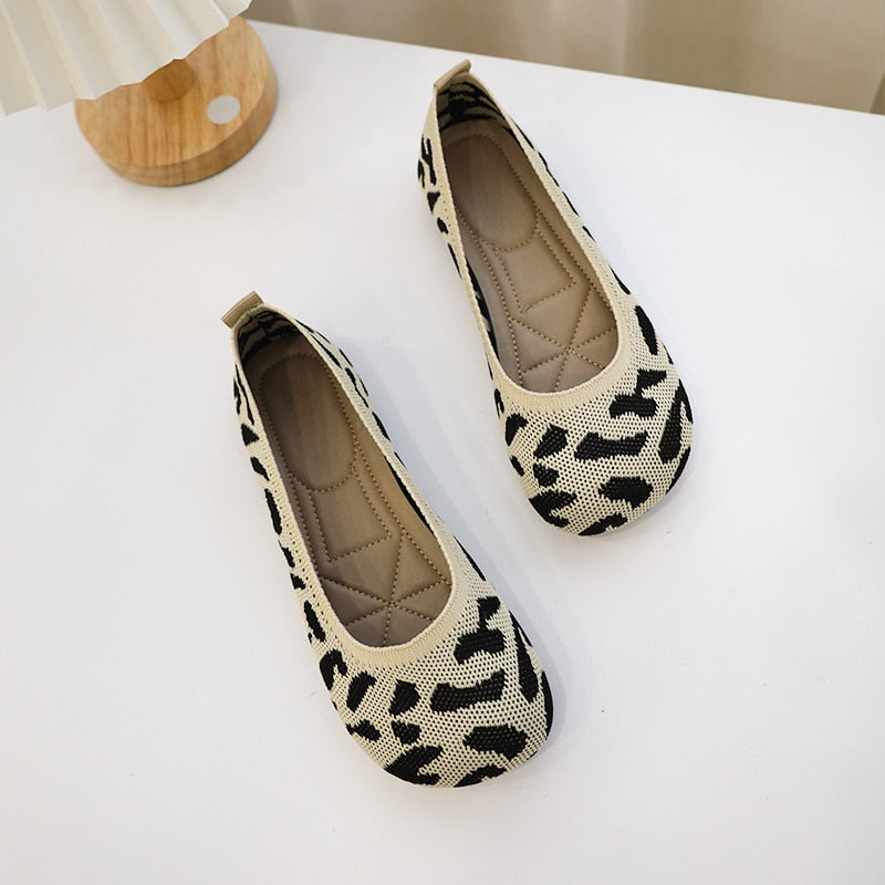 Stylische gestreifte orthopädische Freizeitschuhe für Damen – Syvi