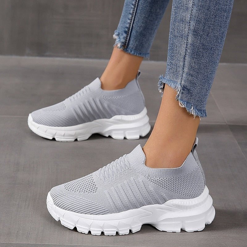 Damen Orthopädische Komfort-Mesh-Sneaker – Swerty