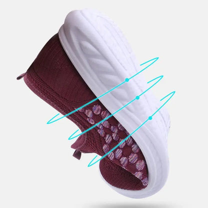 Orthopädische Schuhe aus atmungsaktivem Mesh für Damen Opéry