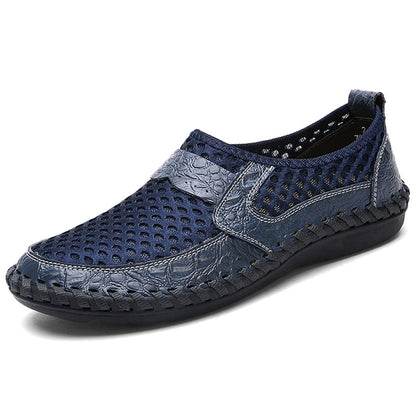 Stylische, handgefertigte Slipper für Herren – Trigo