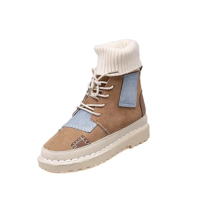 Eleganter orthopädischer Plateau-Sneaker für Damen