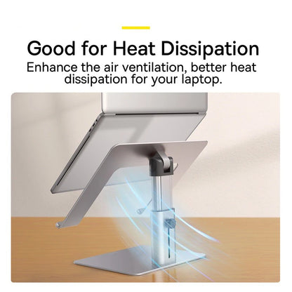 Premium Aluminium-Laptopständer – faltbar, höhenverstellbar, kompatibel mit MacBook, Tablet & Smartphone