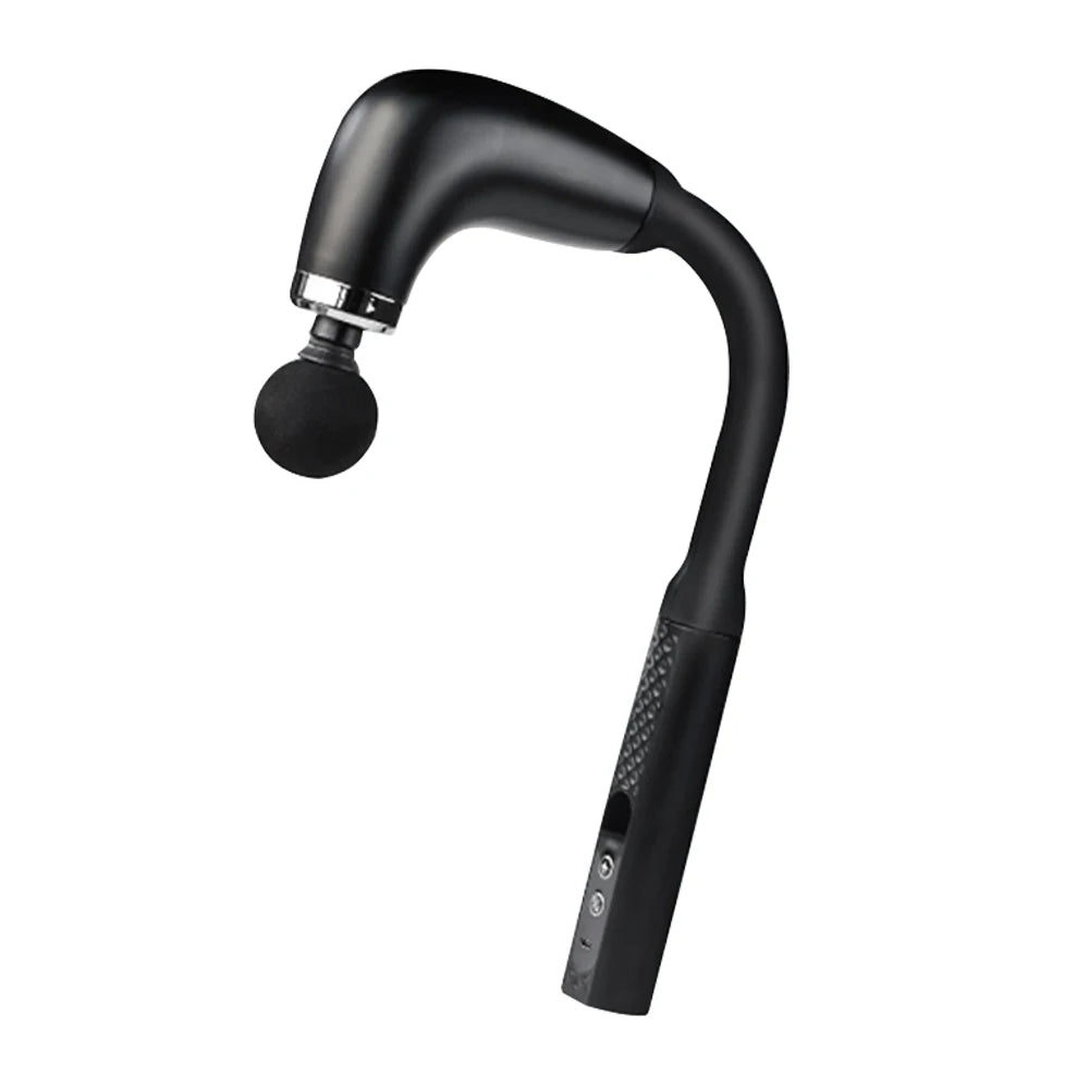 Ergonomische Faszienpistole mit langem Griff für Selbstmassage – perfekt zur Entspannung von Nacken und Rücken