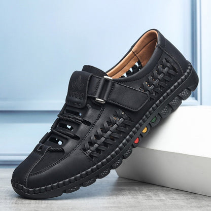 Herren Atmungsaktive Ledersandalen – Zimo für ultimativen Komfort und Stil