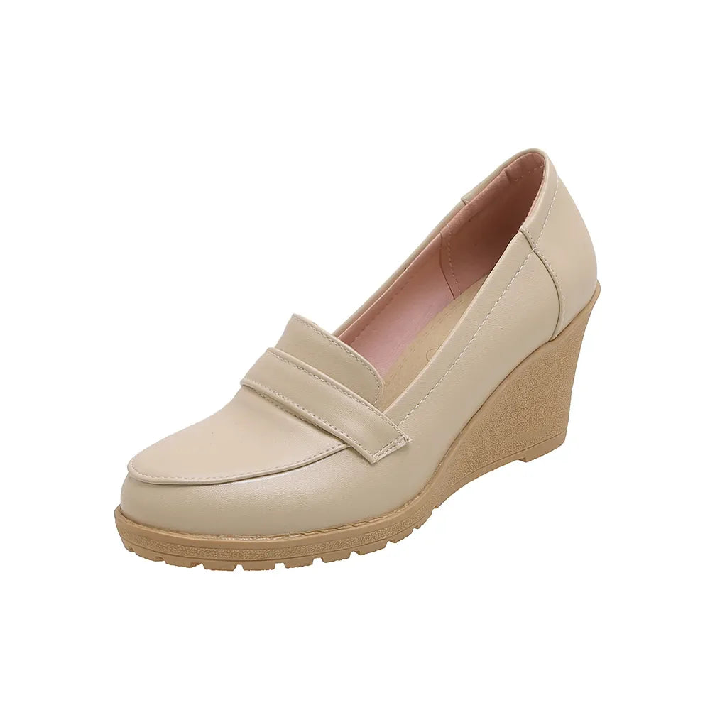 Orthopädische Damen-Schuhe aus PU-Leder von Potty