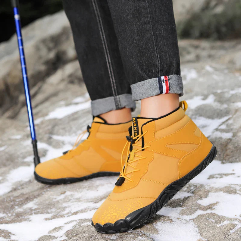 Stylischer orthopädischer Winterschuh für Damen mit geräumiger Zehenpartie