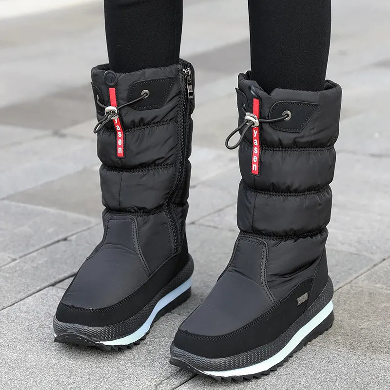 Jiffy Plateau Stiefel für Damen - Stil und Komfort vereint!