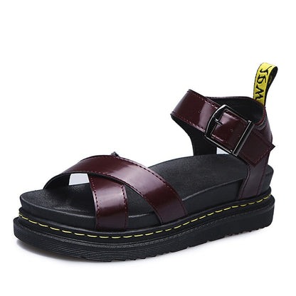 Stylische und bequeme Plateau-Sandalen für Damen - Martym