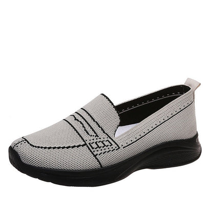 Lazy-Schuhe mit quadratischer Zehenpartie und niedrigem Absatz für Damen - Quipus