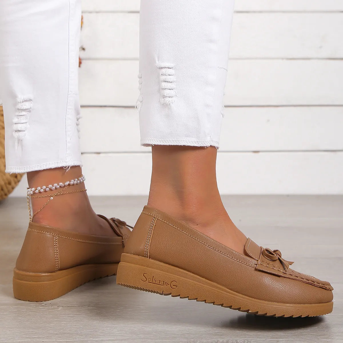 Modische flache orthopädische Schuhe für Damen Seiky