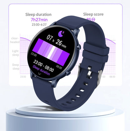 Stylische Smartwatch – Fitness-Tracker mit Herzfrequenz- und SpO2-Überwachung, IP67 wasserdicht, kompatibel mit Android und iPhone