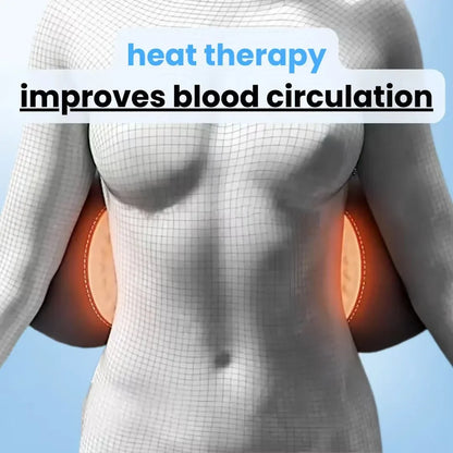 3-in-1 Massager für den unteren Rücken – Vibrationsmassage, Wärmetherapie und Wirbelsäulendehnung