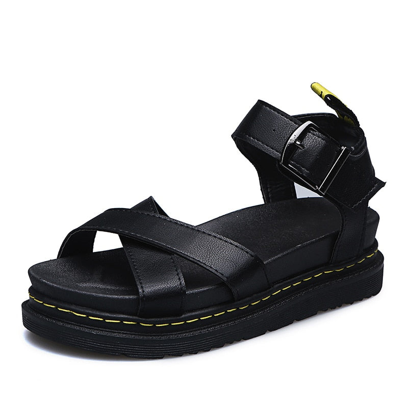 Stylische und bequeme Plateau-Sandalen für Damen - Martym