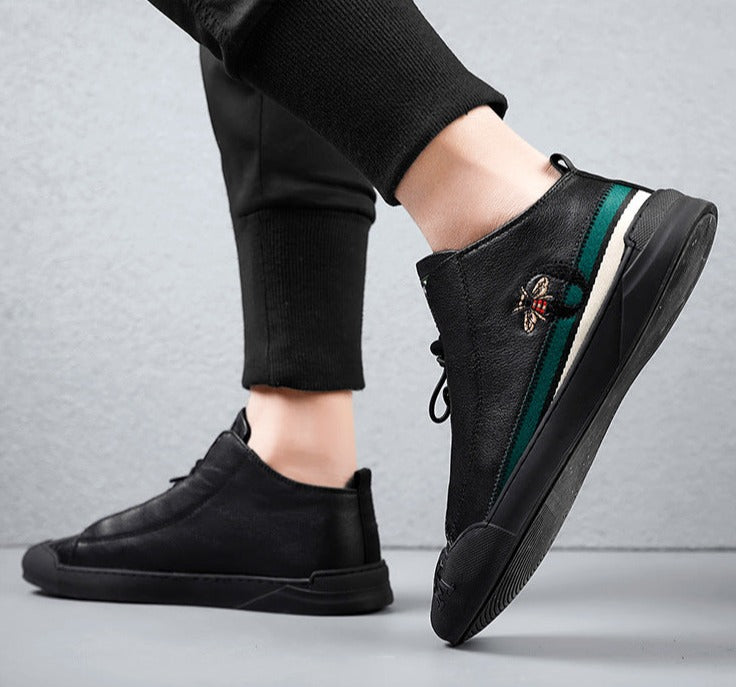 Stylische Leder Sneaker für Herren – Patree