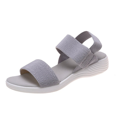 Orthopädische Sandalen für Damen, bequem mit Keilabsatz – Kallyo