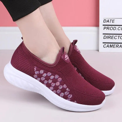 Orthopädische Schuhe aus atmungsaktivem Mesh für Damen Opéry