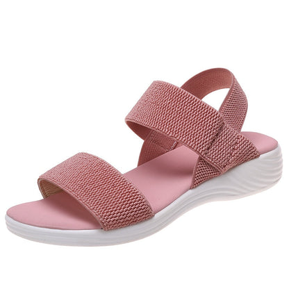 Orthopädische Sandalen für Damen, bequem mit Keilabsatz – Kallyo