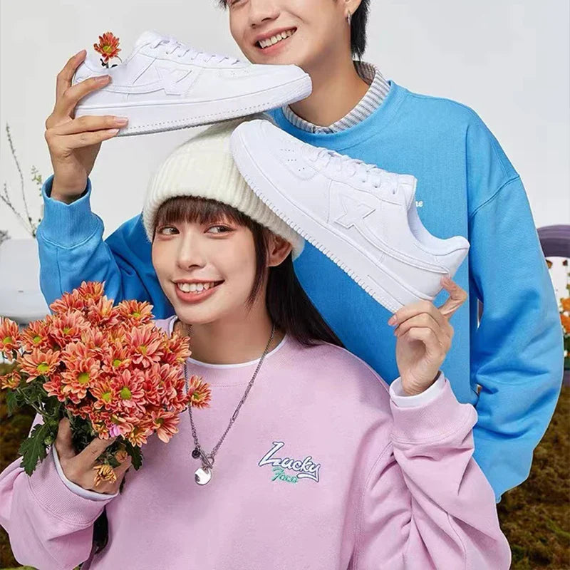 Elegante Herren-Schnürschuhe aus hochwertigem dreifachem Leder – Orthopädischer Komfort in strahlendem Weiß